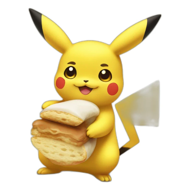 Pikatchu qui pete un éclair sticker
