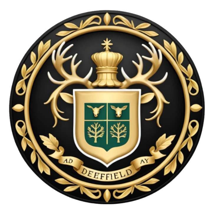 deerfield academy seal sticker