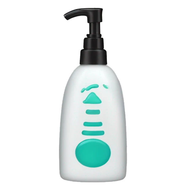 Radican soft shampoo bottle sticker