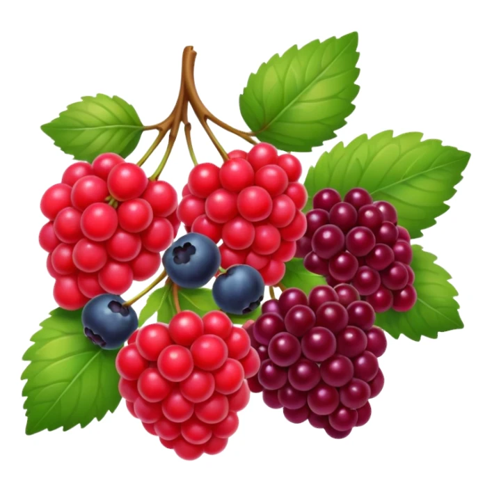 frutti di bosco sticker