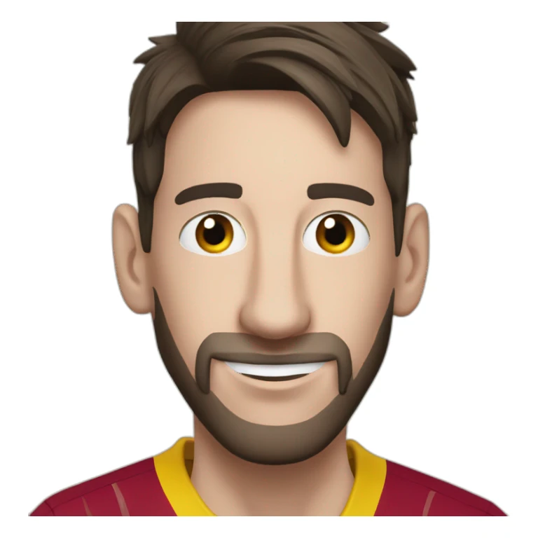 Messi avec une bière  sticker