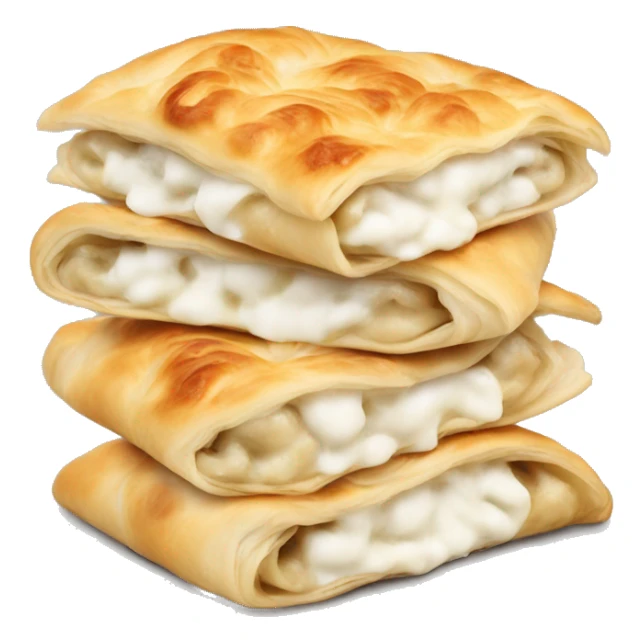 burek filled with white cheese sticker