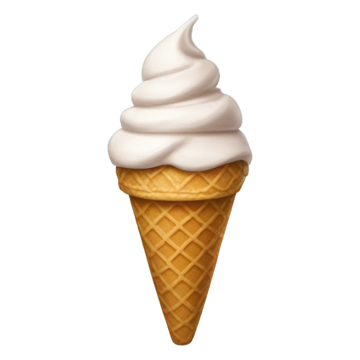 Ice cream cone sticker