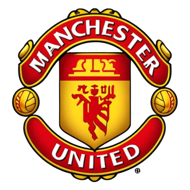 manchester united logo  sticker