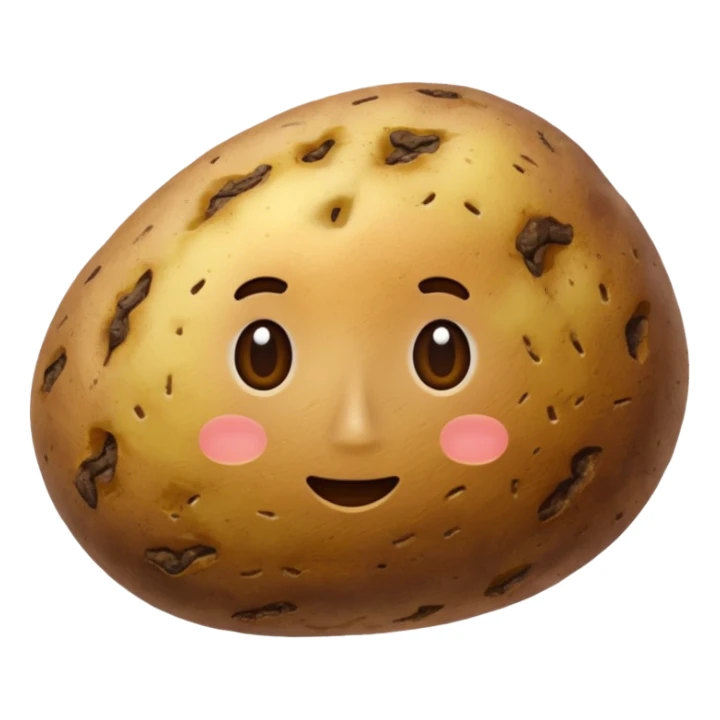 Potato, no face sticker