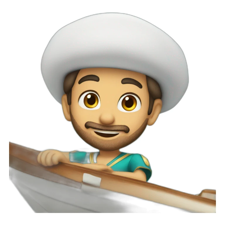prince ali on a speedboat sticker