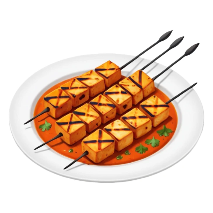 Panner tikka sticker