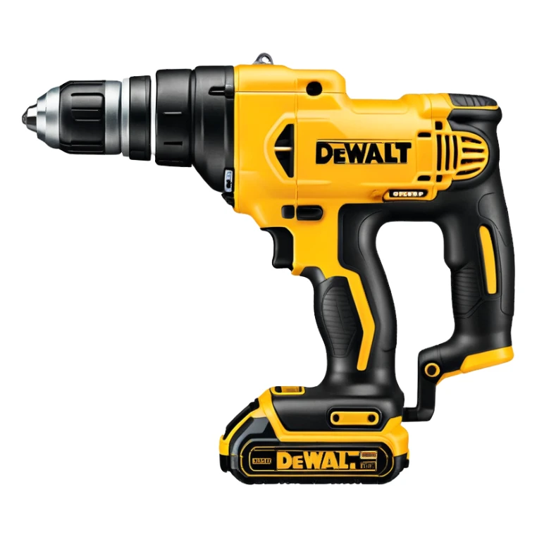 dewalt drill sticker