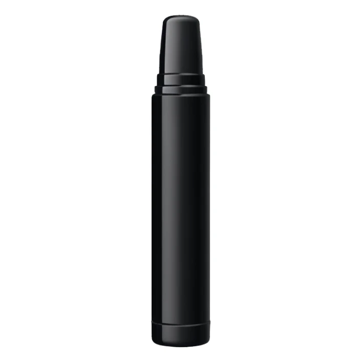 black Sharpie marker with cap off sticker