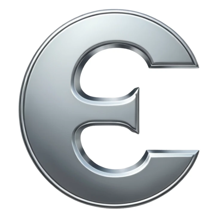 $ dollar metal symbol sticker