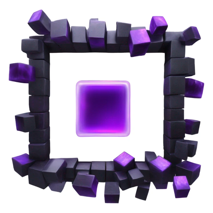 nether portal sticker