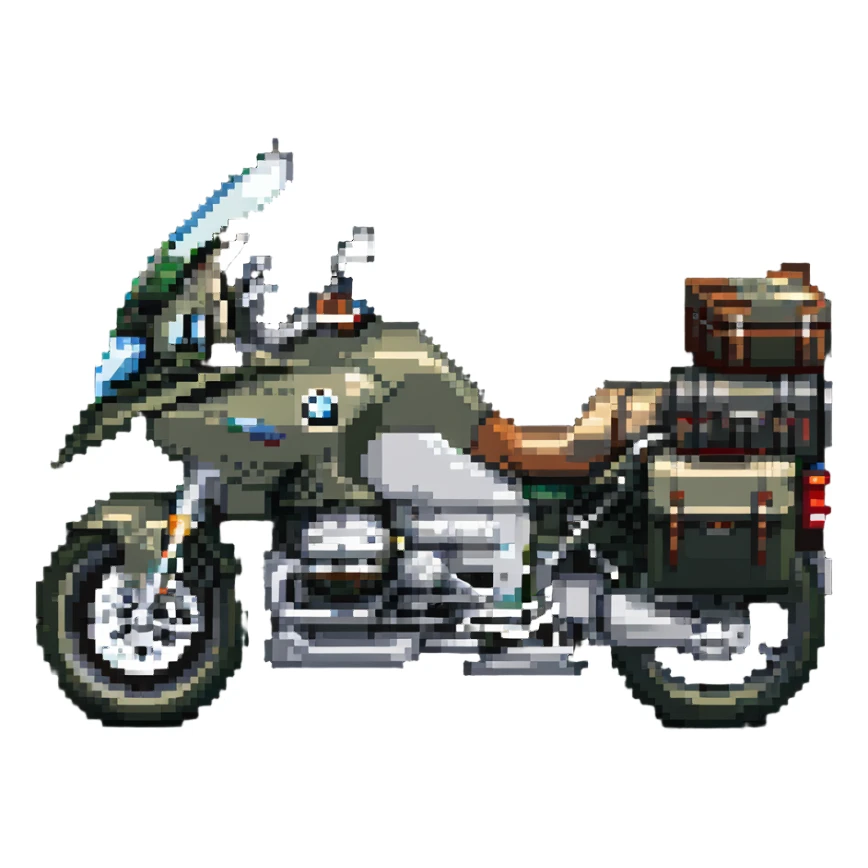 BMW RT1200 touring motorcycle sticker