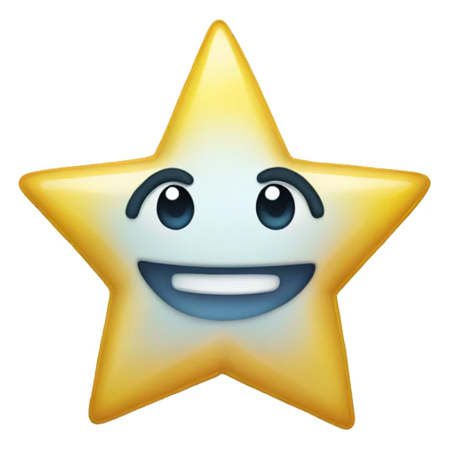 star shaped crysta sticker