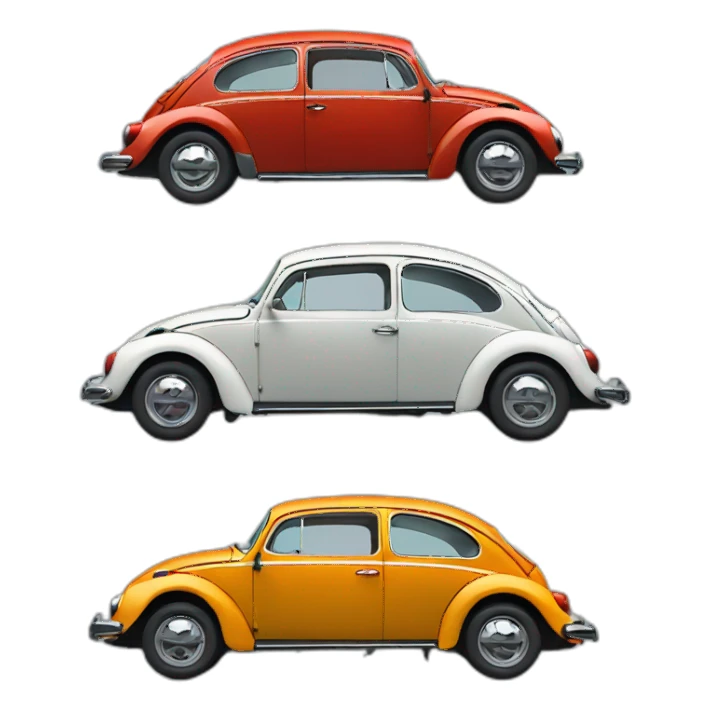 VW coccinelle 2014 sticker