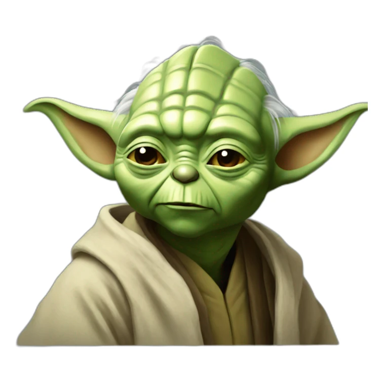 yoda call sticker