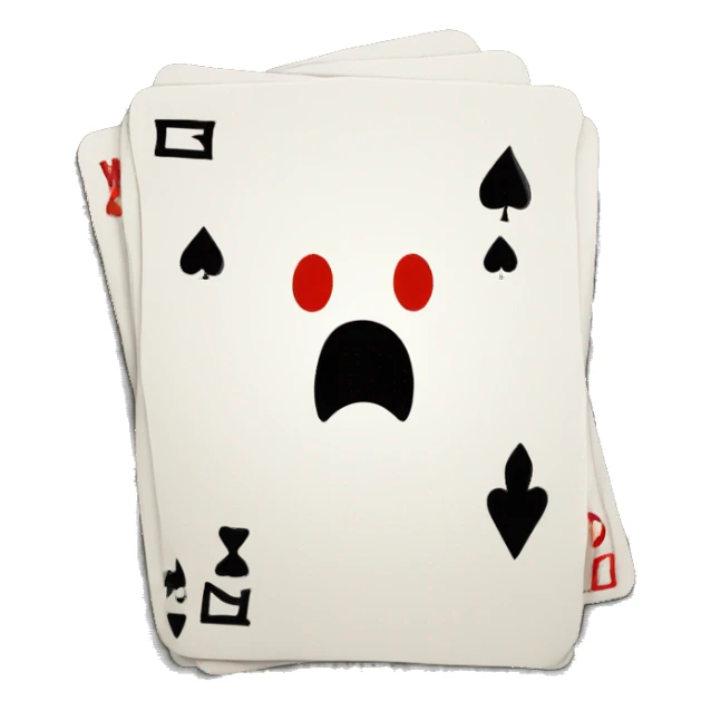 Carta de poker sticker