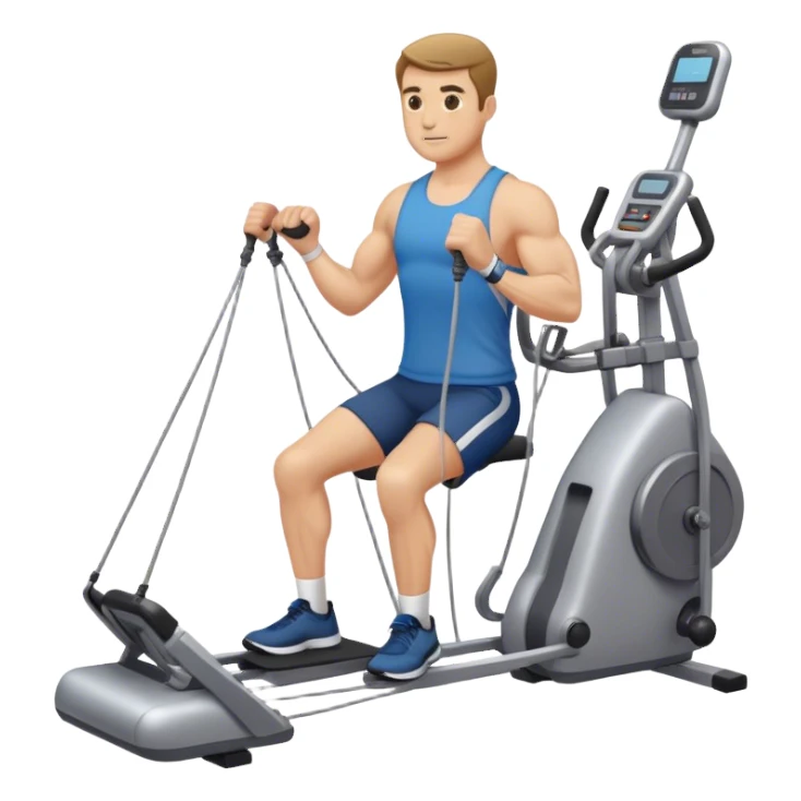 guy cable-crossover-machine sticker