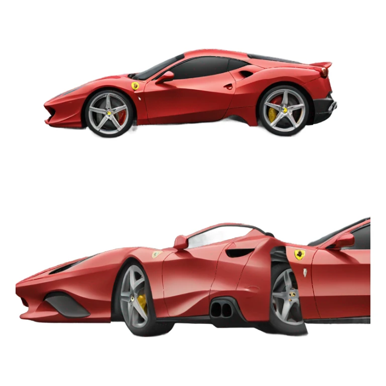 ferarri from the profile sticker