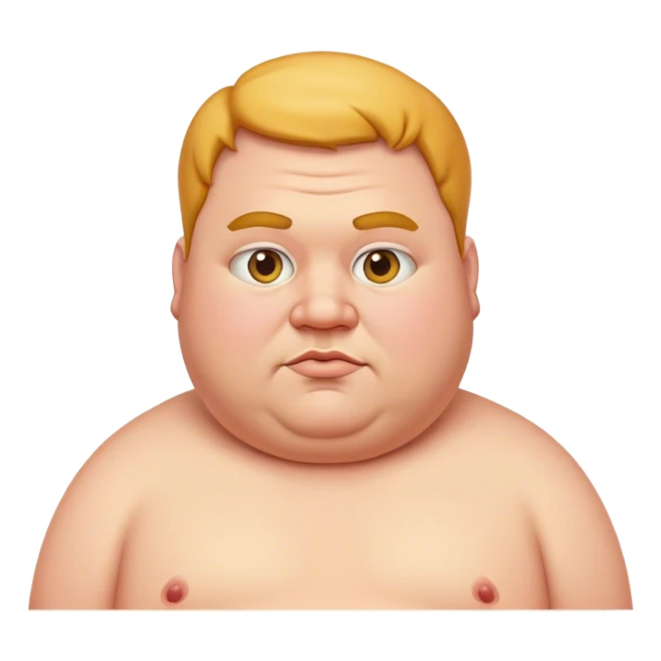 fat man sticker