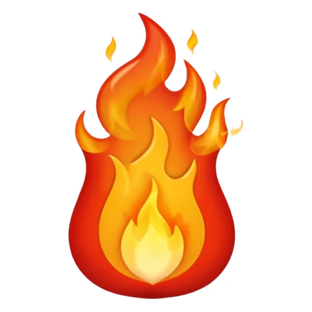 fire emoji sticker