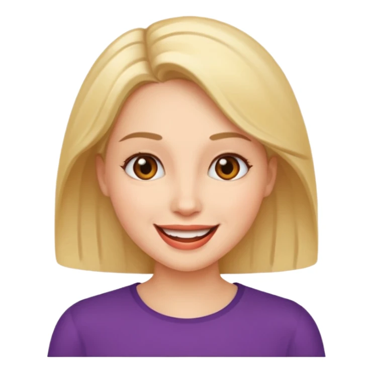 woman talking sticker