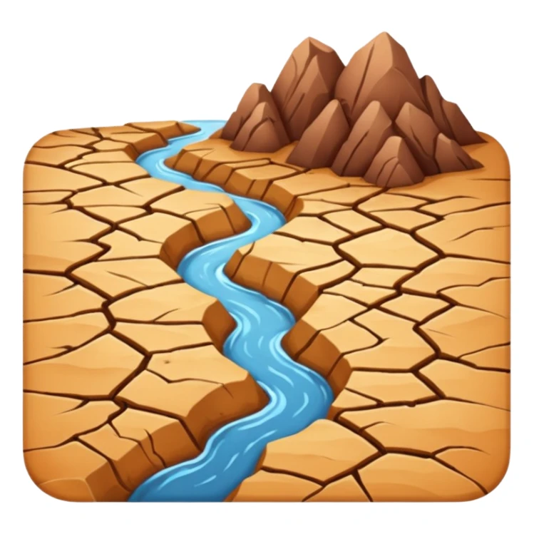 create river drought emojis sticker