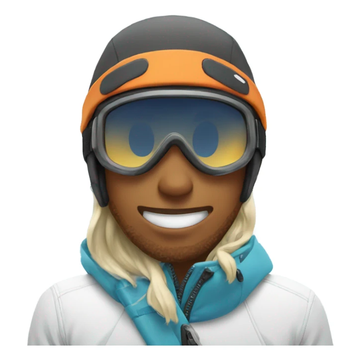 Snowboarding with friends  sticker