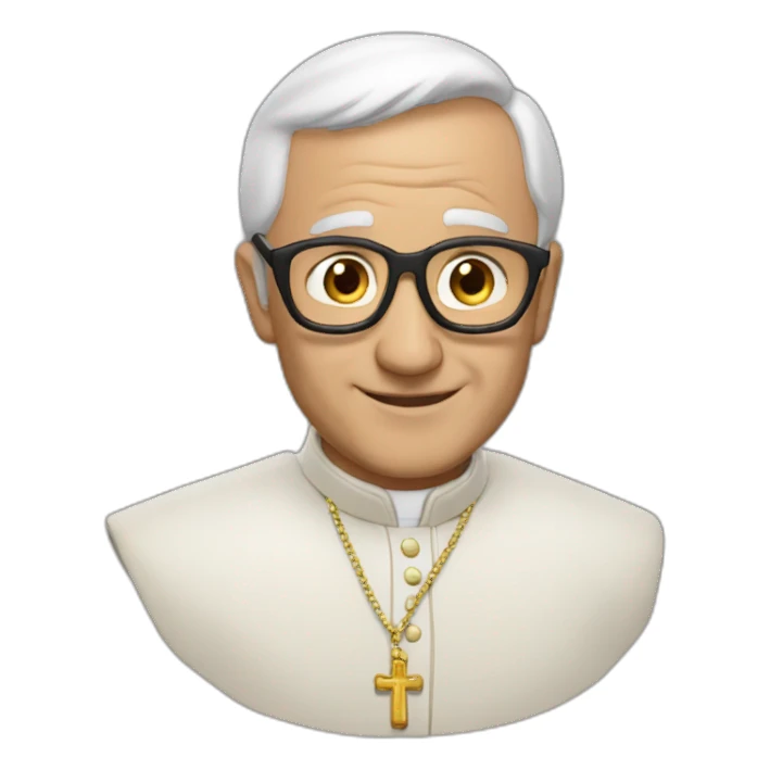papa-francesco-salutando sticker