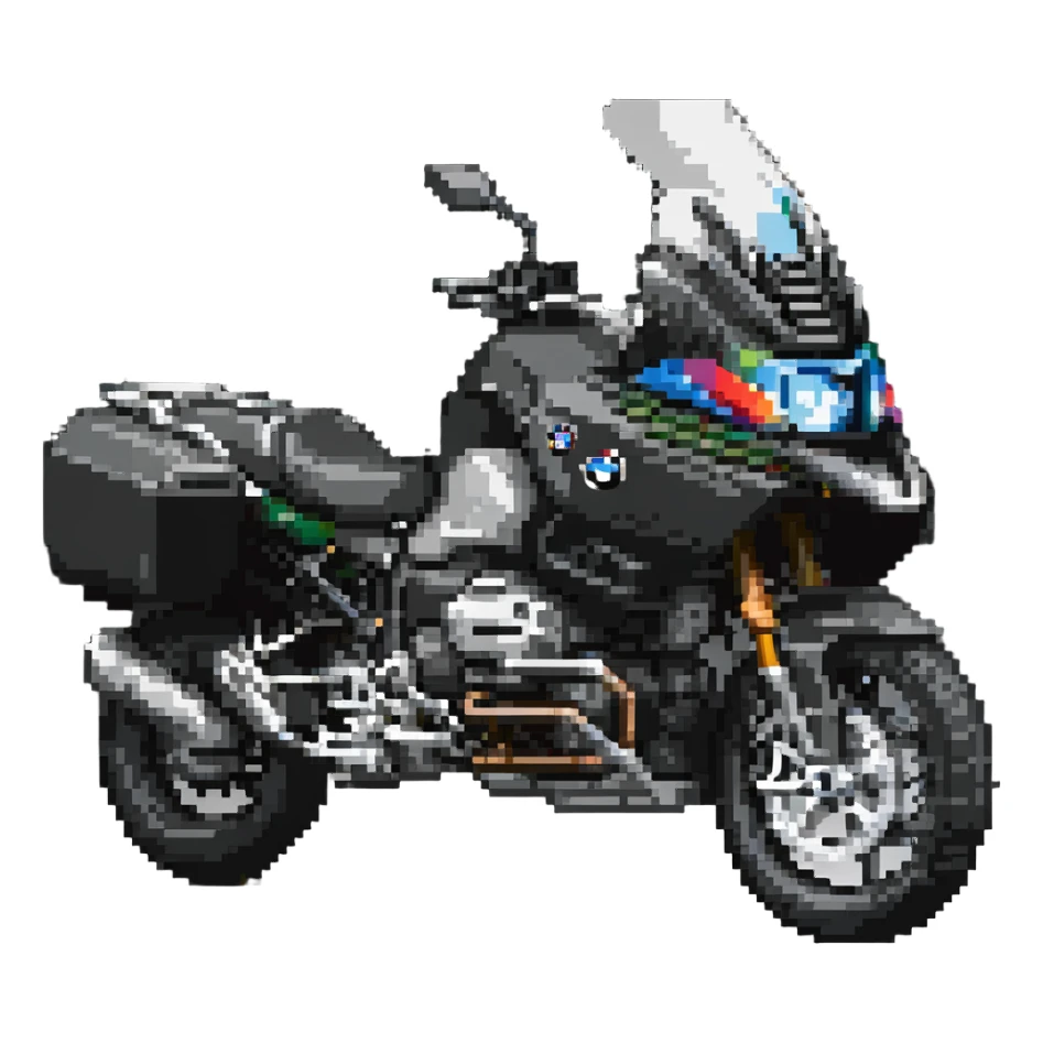 BMW RT1200 touring motorcycle sticker