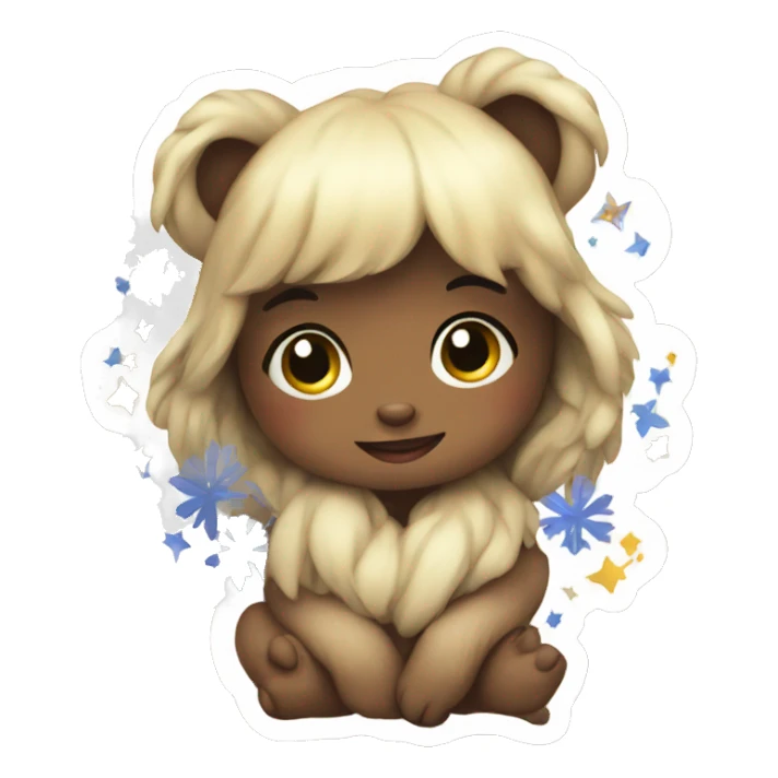 new year cute sticker sticker