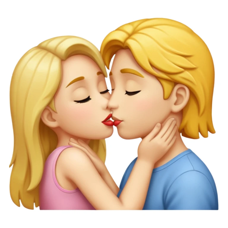 Kissy sticker