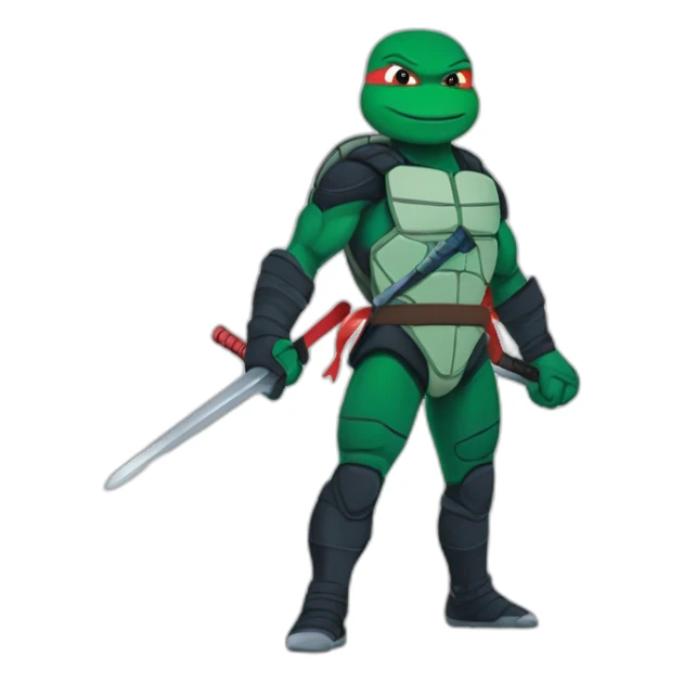 Ninja Turtle Kilian Mbappé sticker
