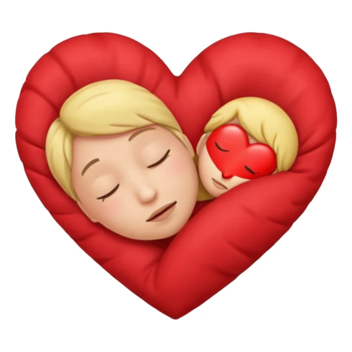 heart night sleep  sticker