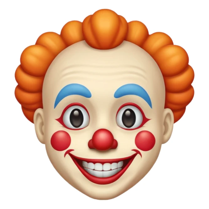 clown emoji sticker