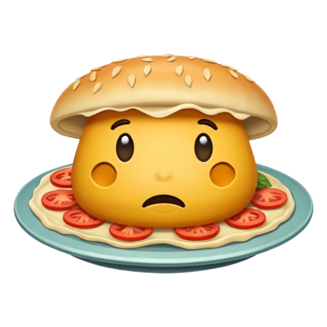 cold food not looking good sticker