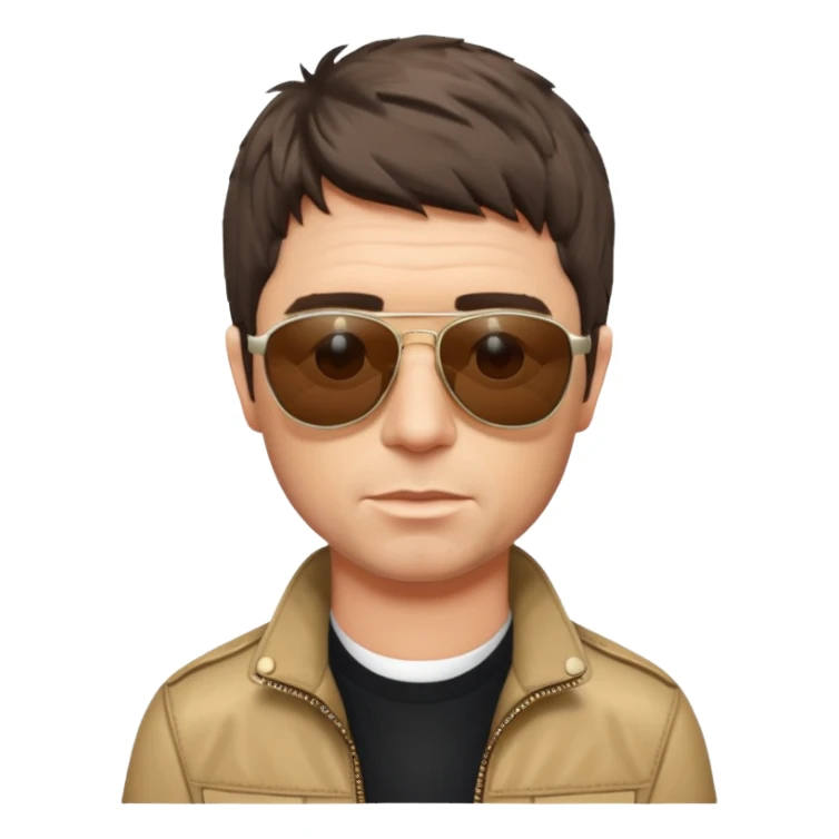 NOEL GALLAGHER FROM OASIS sticker