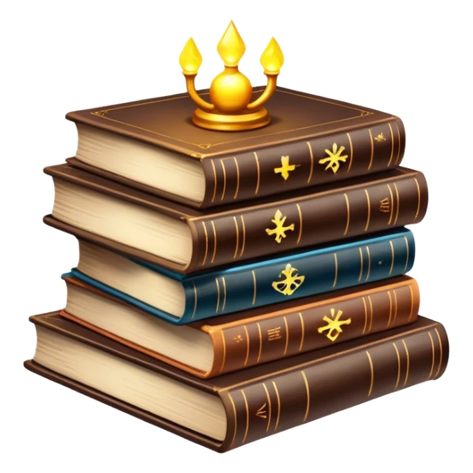 Books with magic  sticker