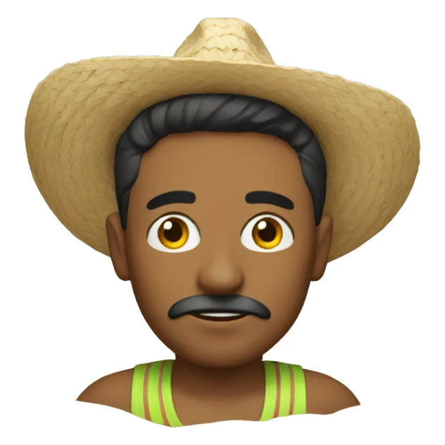 Mexican on the beach sticker