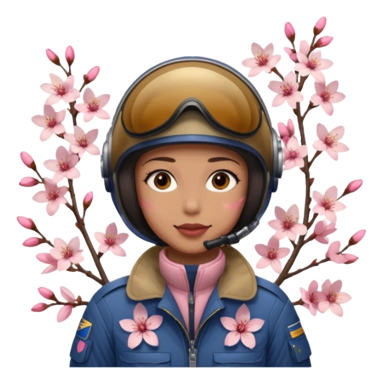 pilot with cherry blossom sticker