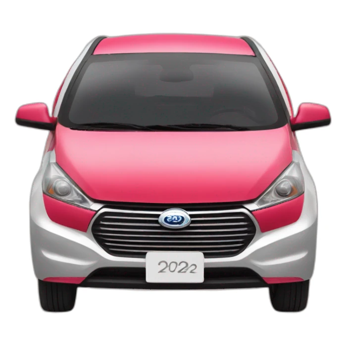 byd electro car 2023 front sticker