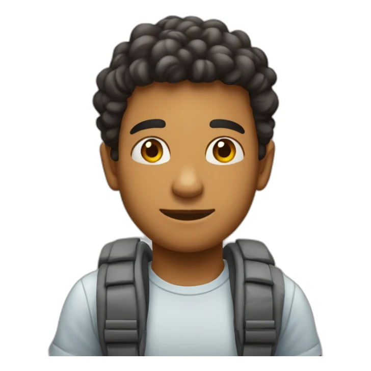 Jovem pai branco precisa descansar sticker