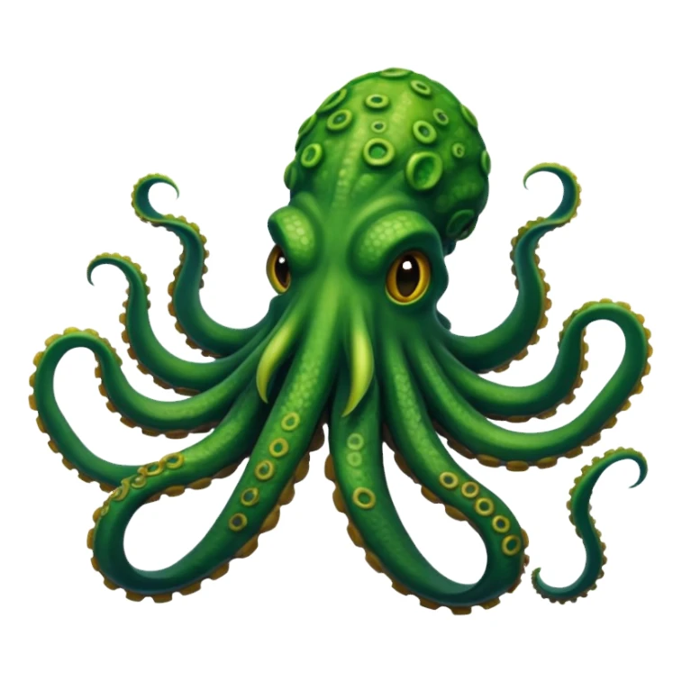 Green Kraken sticker