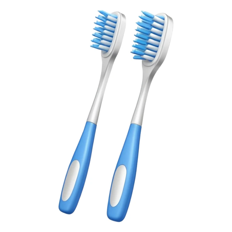 Toothbrush sticker