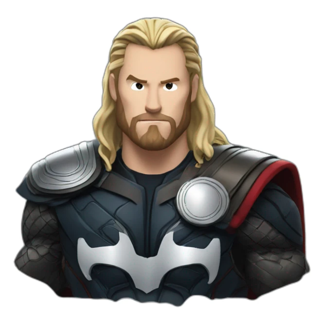 7 venom with thor sticker