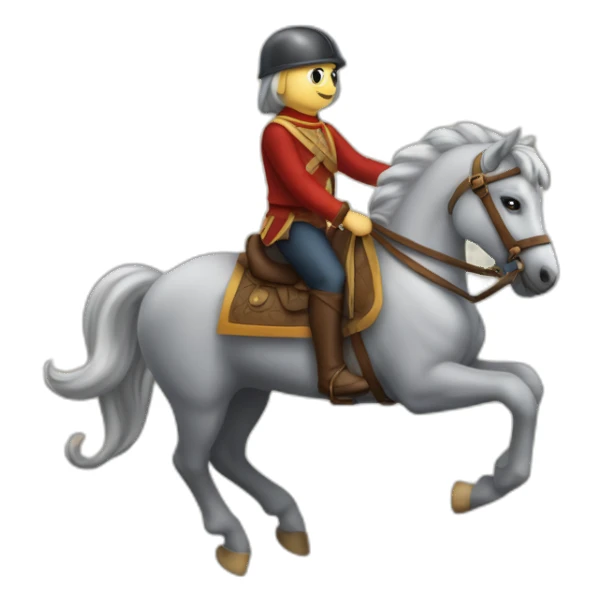 cheval sur un dauphin nazie sticker