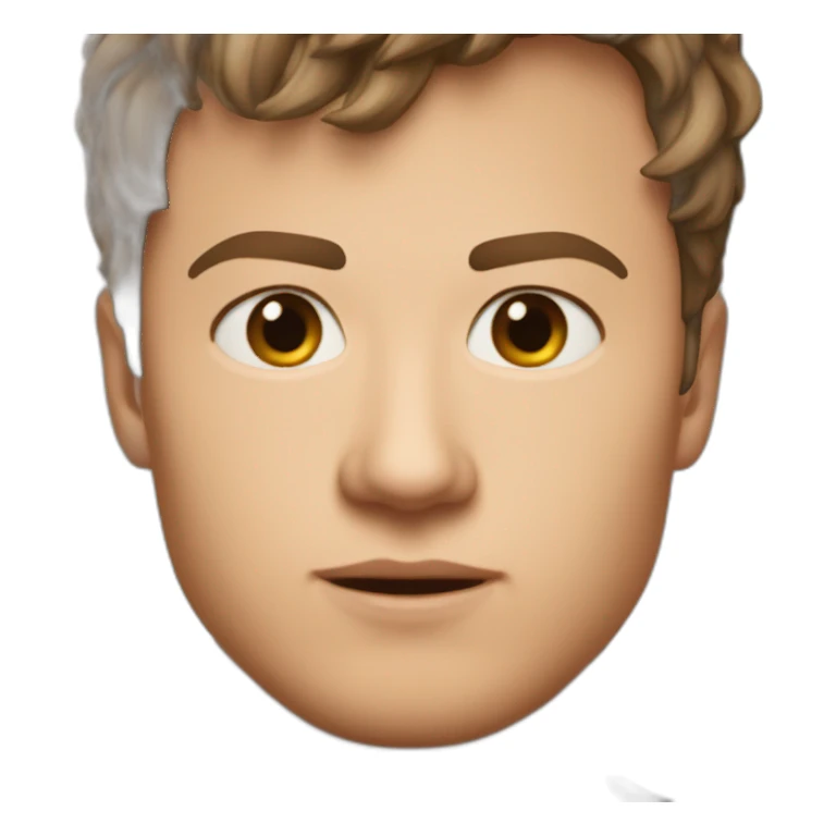 Ansel Elgort serious sticker