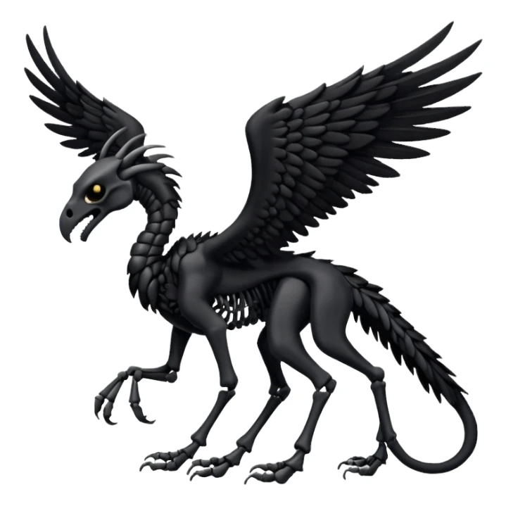 Thestral sticker