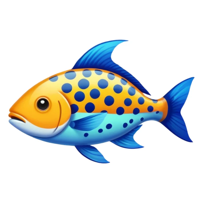 Spotted Fish sticker