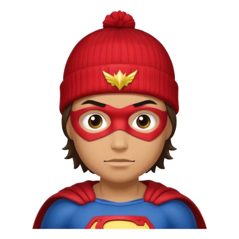 superhero with bannie sticker