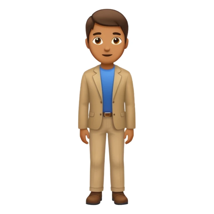 Man standing sticker